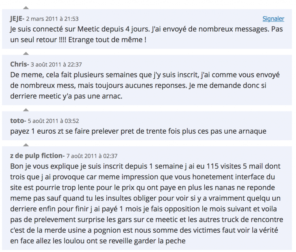 rencontre meetic forum