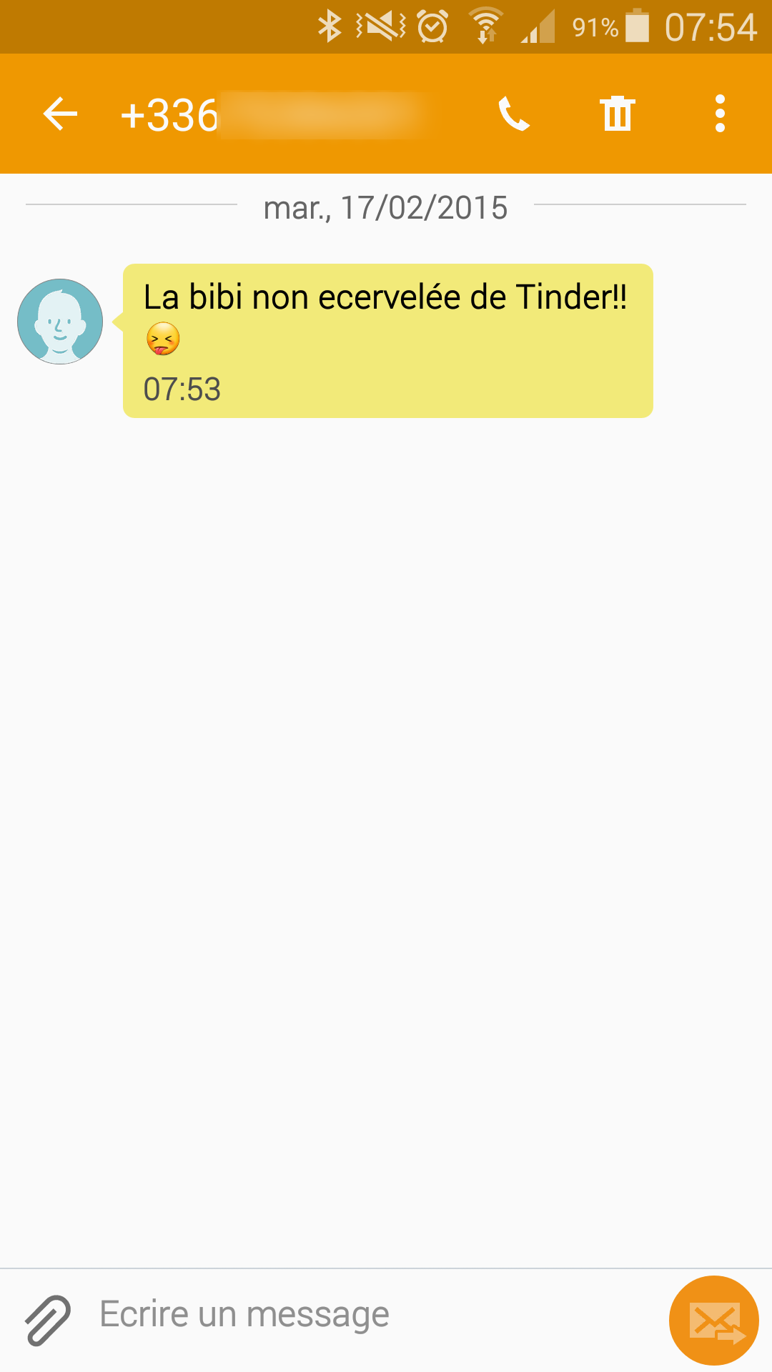 Premier message à un gars en ligne datant