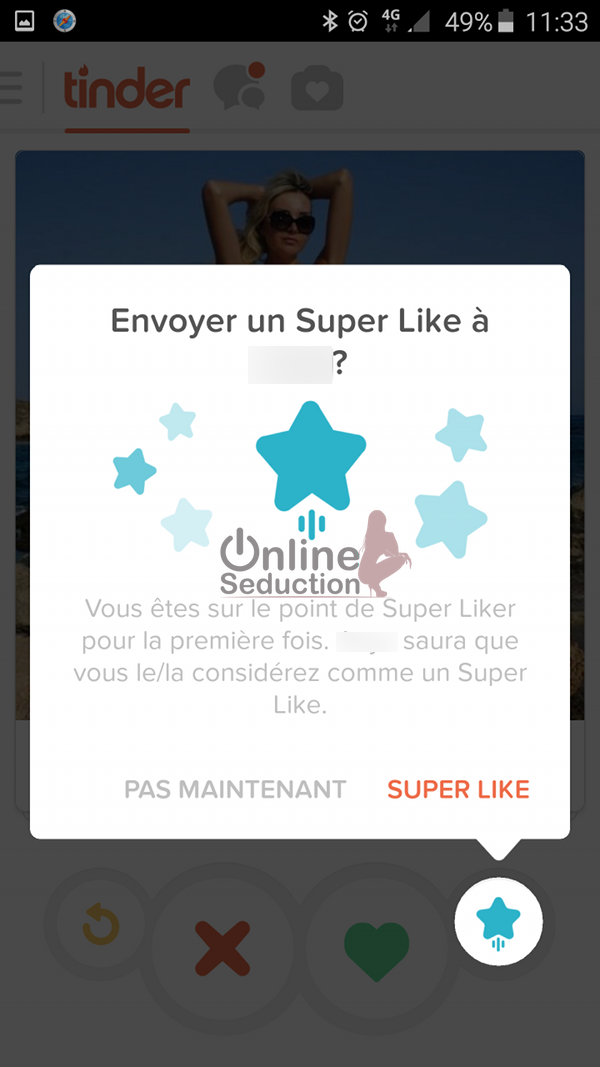 Super Like Tinder notre avis sur la nouvelle fonctionnalité