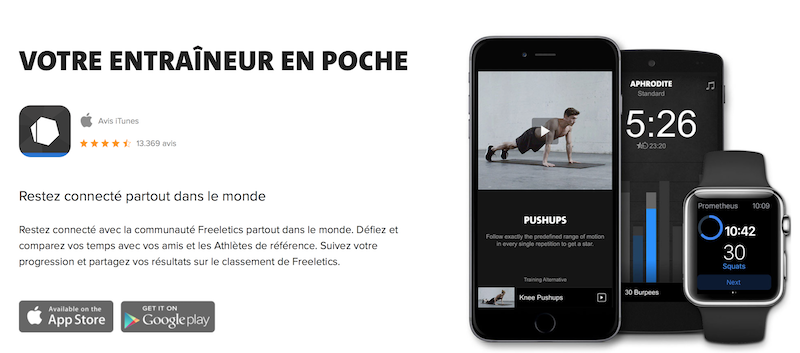 application-freeletics