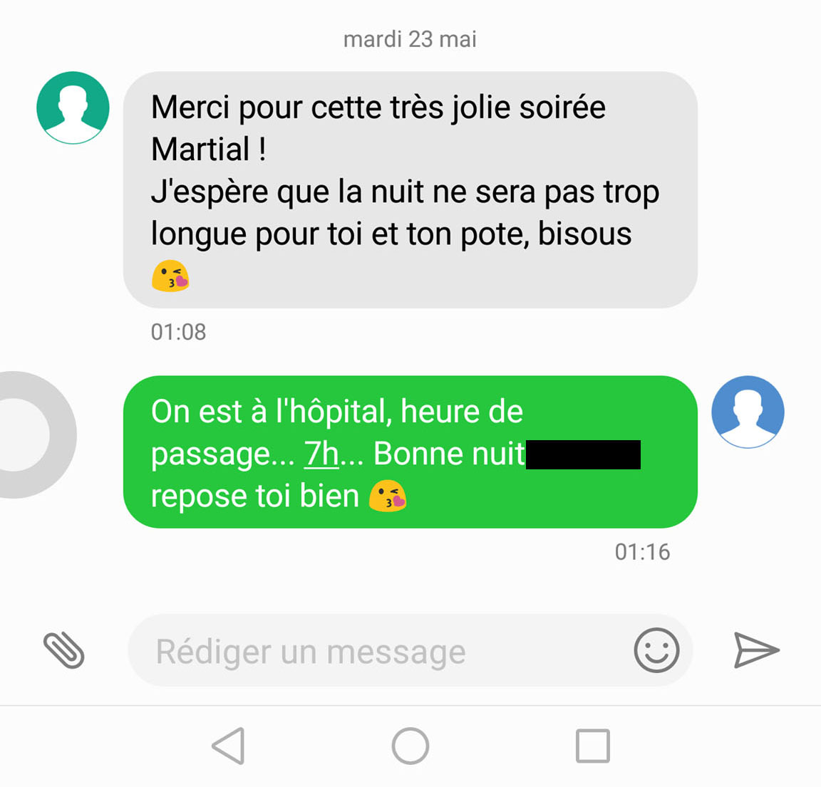 quoi envoyer après rendez vous