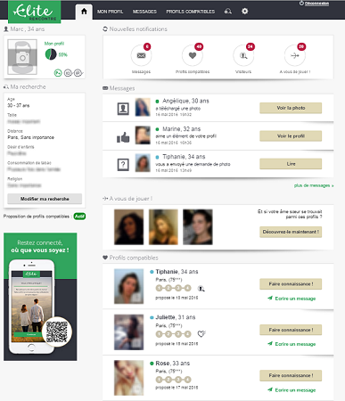 elite rencontre : un site elitiste