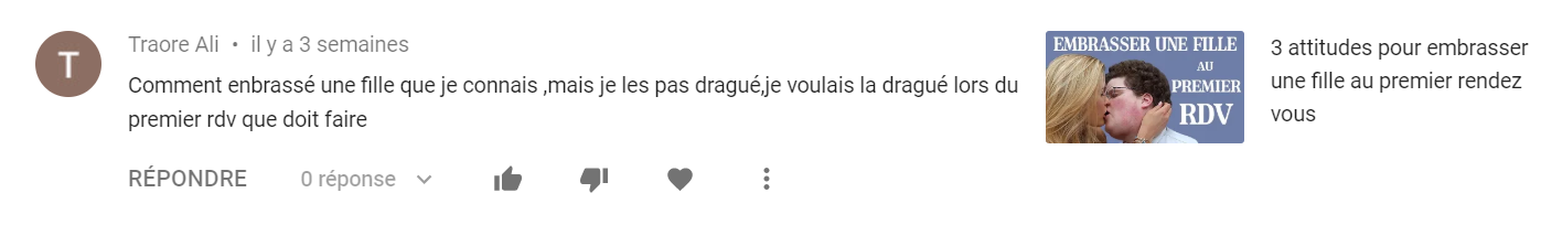 draguer au premier rendez vous