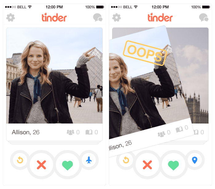 Rewind Tinder